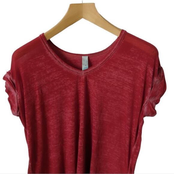 Free People FP Beach Keep Me  Burnout Tee - Picture 5 of 5